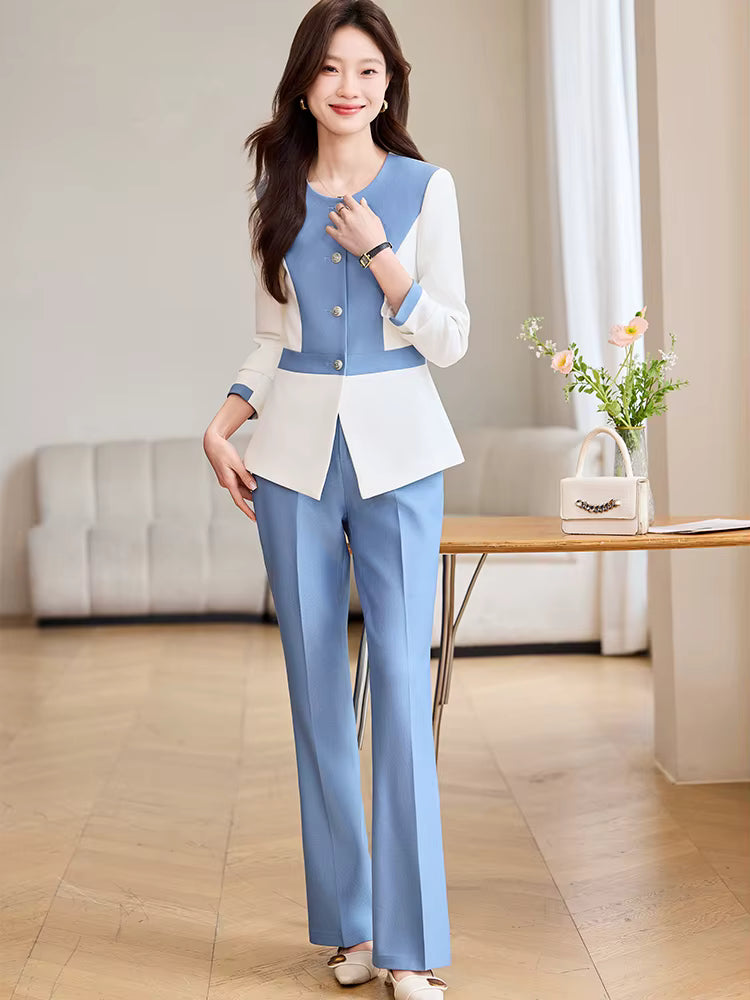 Formal Business Work Wear Blazer and Trouser 2 Piece Suit