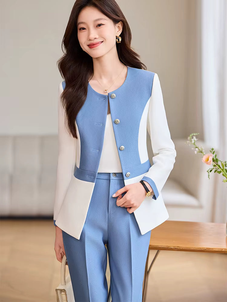 Formal Business Work Wear Blazer and Trouser 2 Piece Suit