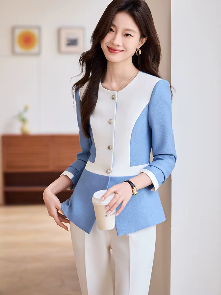 Formal Business Work Wear Blazer and Trouser 2 Piece Suit
