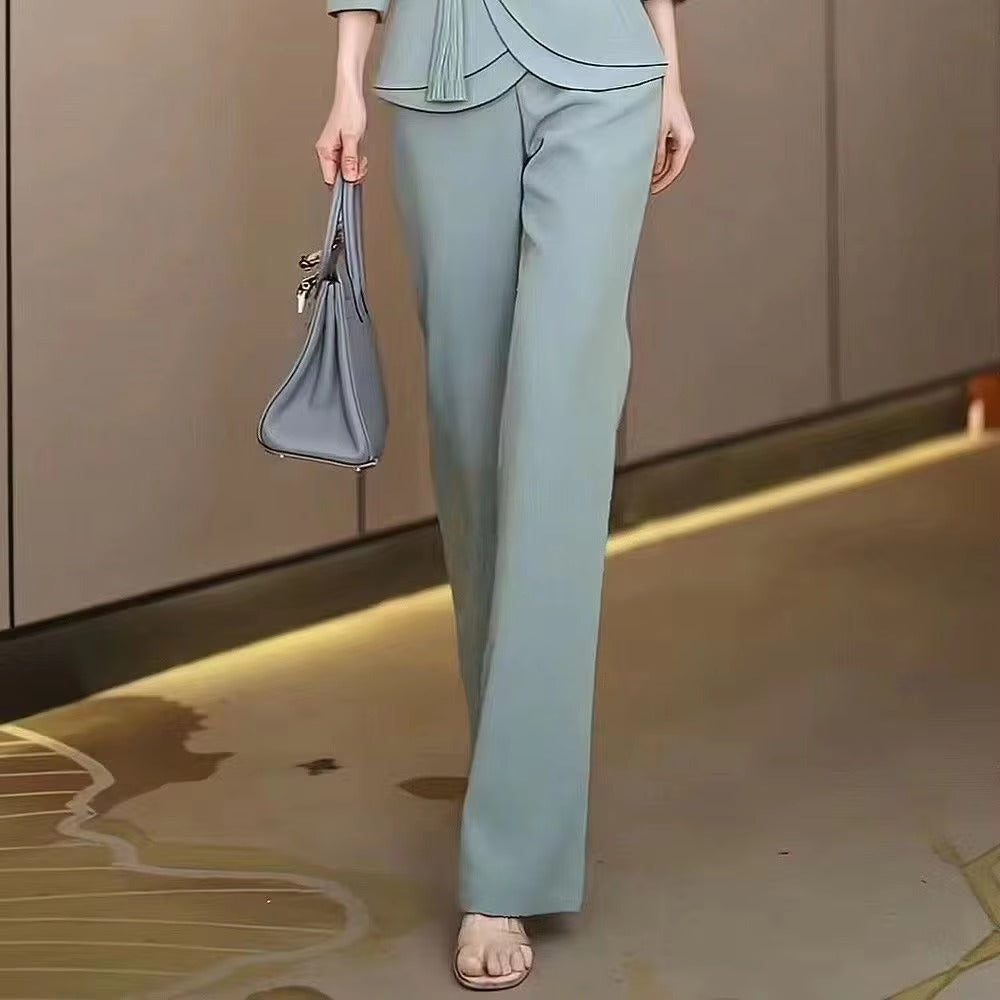 Formal Designer Evening Party Blazer And Pant 2 Pieces Set