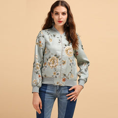 Gorgeous Jacquard Beading Vintage  Jacket