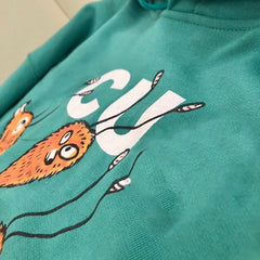 High-End Letters Printed Pure Cotton Clothes Sweatshirts Hoodies