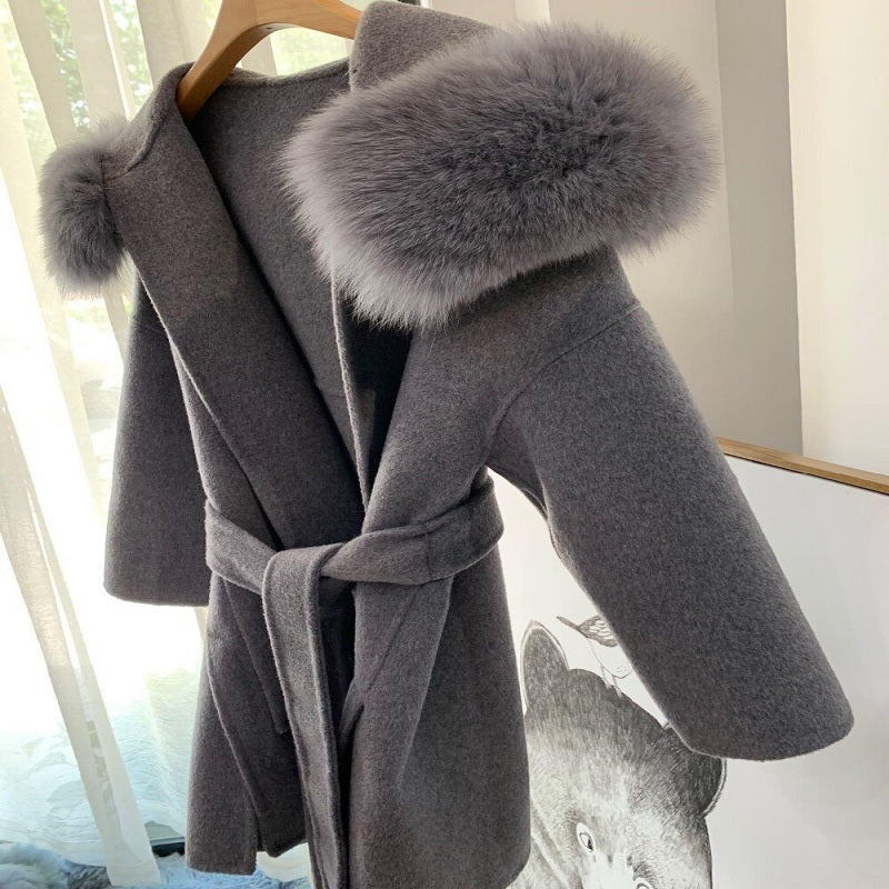 High Quality Elegant Cashmere Wool Coat