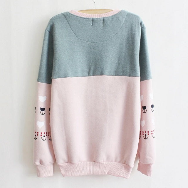 High Quality Fleece Hoodies Sheep Cotton Hoodie Sweatshirt