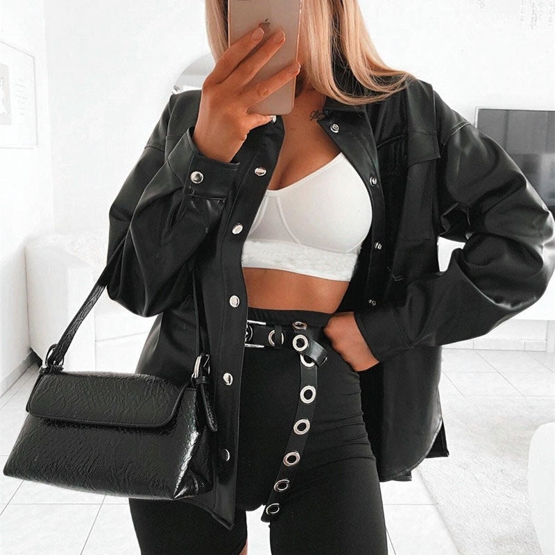 High fashion stand collar Street Wear locomotive jackets