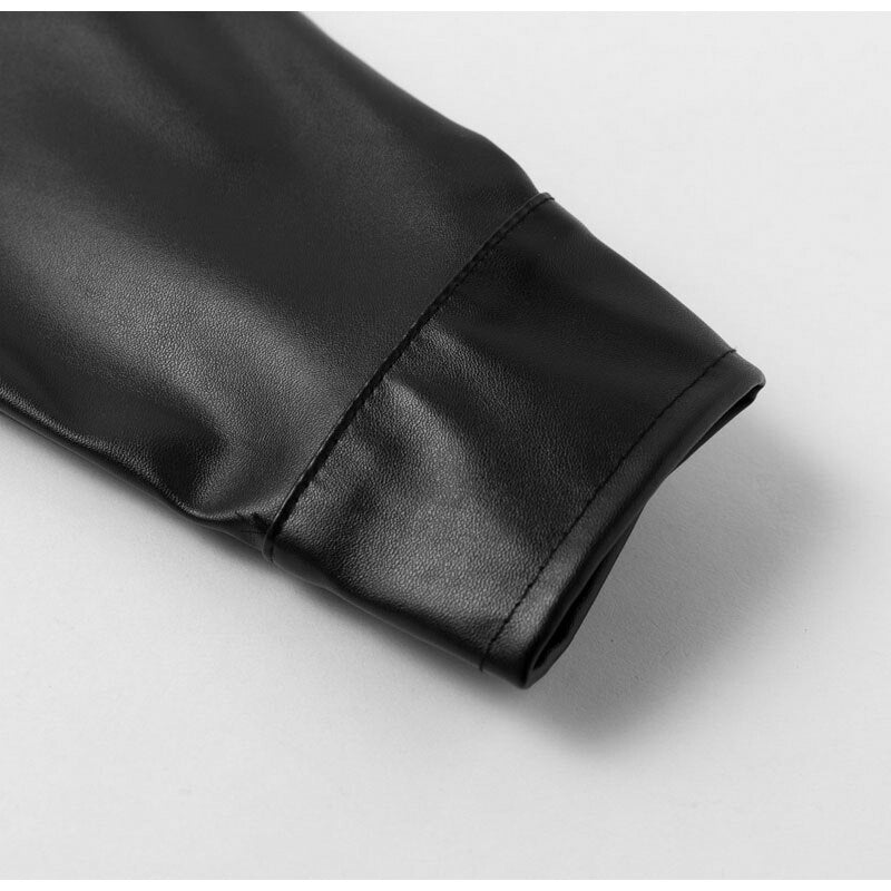 High fashion stand collar Street Wear locomotive jackets
