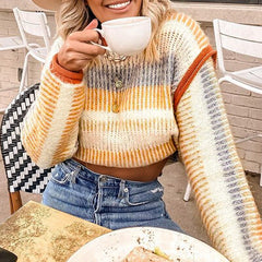 High street style fashion sweater
