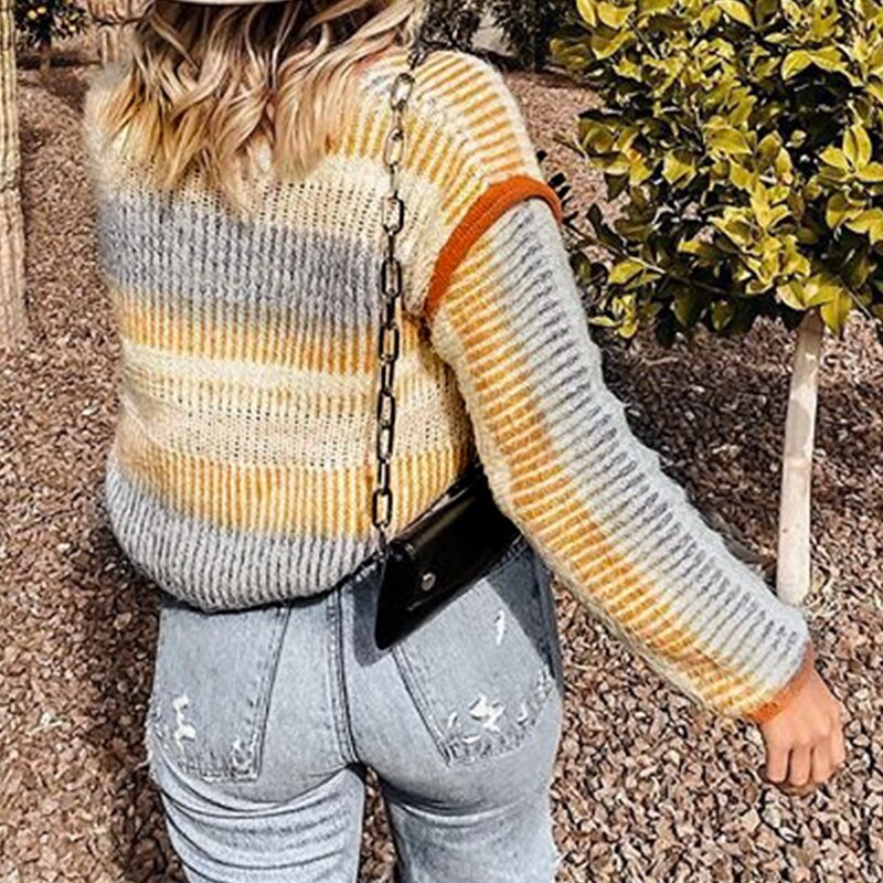 High street style fashion sweater