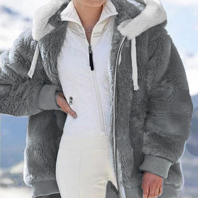 Hoodie Hooded Sweatshirt Jacket