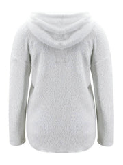 Hoodie Long Sleeves Polyester Hooded Sweatshirt