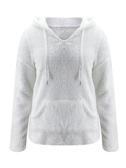 Hoodie Long Sleeves Polyester Hooded Sweatshirt