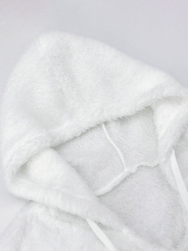 Hoodie Long Sleeves Polyester Hooded Sweatshirt