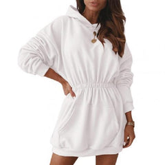 Hoodies Casual Pullover Dress Long Sleeve Hoodie Sweatshirt