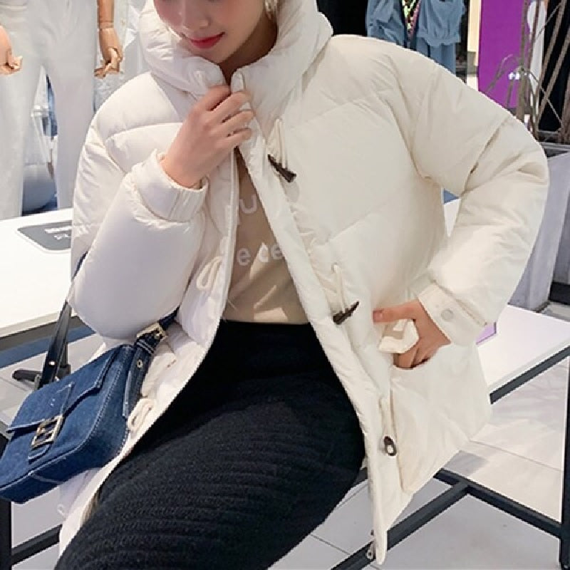 Jackets Quilted Puffer Parkas High-Quality Hooded Short Coat