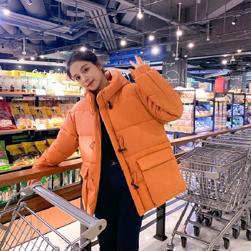 Jackets Quilted Puffer Parkas High-Quality Hooded Short Coat