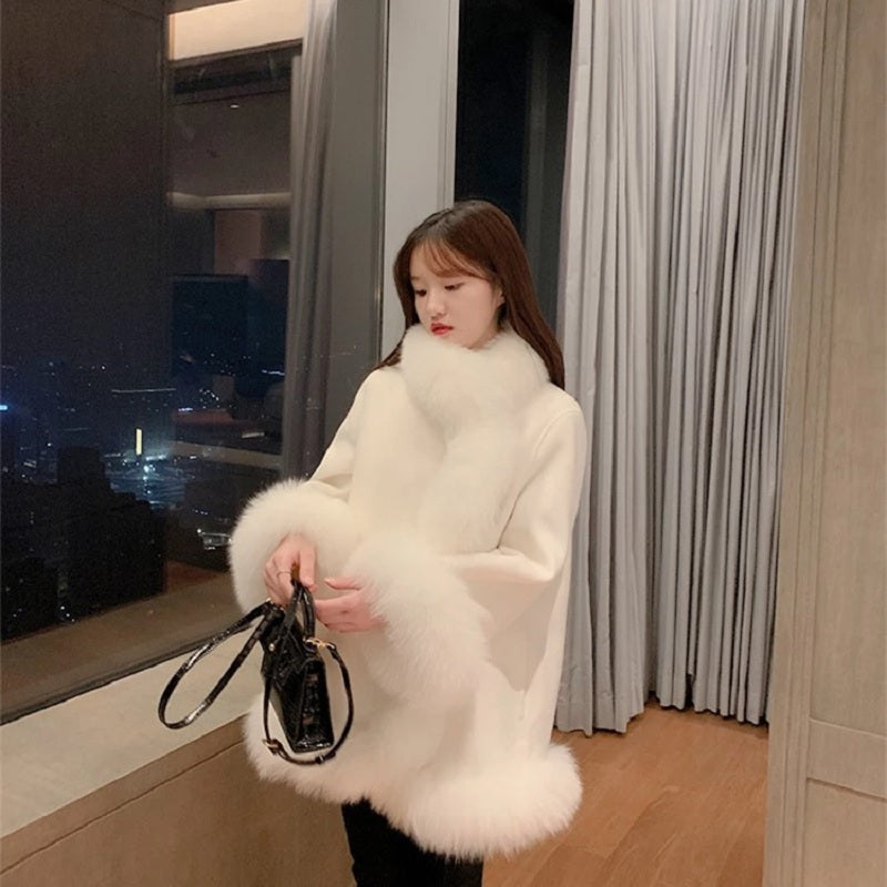 Korean style Casual Handmade Short Coat