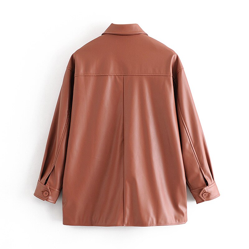 Long Sleeve High Street Shirt Jacket