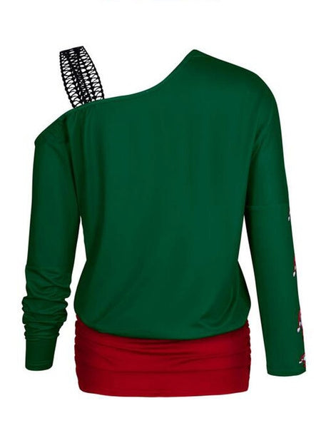 Long Sleeves Polyester Printed Sweater T Shirt