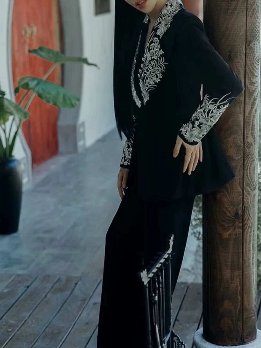 Luxury Spliced Button Slimming Tunic Temperament Mini malsit Coat