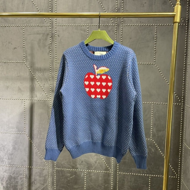 Designer fashion branded wool Cartoon anime knitted sweaters