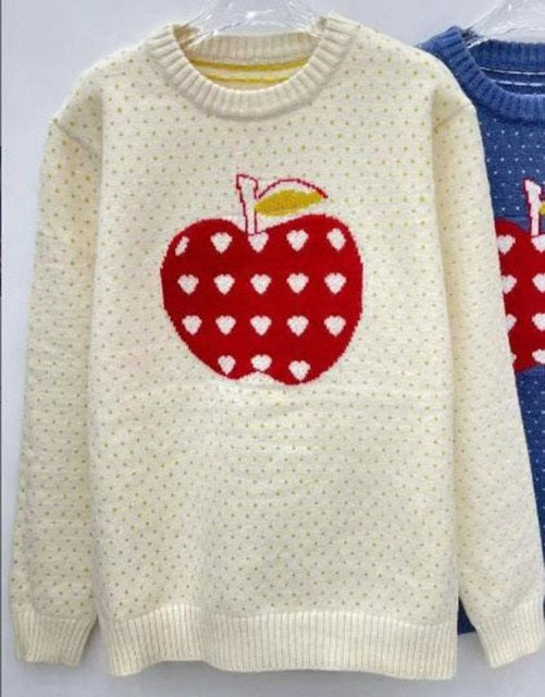 Designer fashion branded wool Cartoon anime knitted sweaters