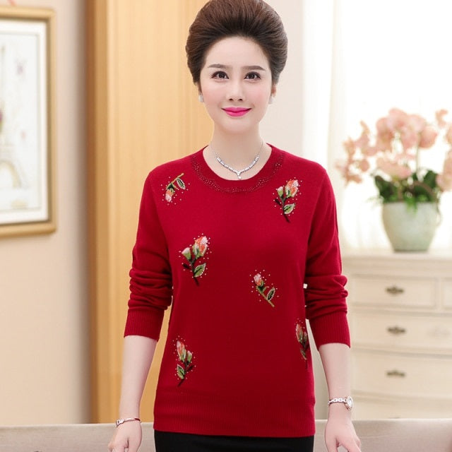 New Fashions High Quality Fat Long Sleeved Sweaters