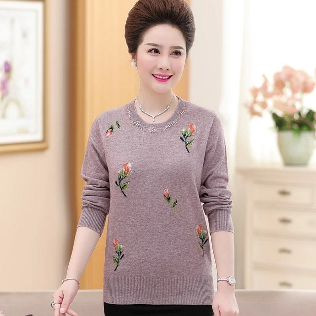 New Fashions High Quality Fat Long Sleeved Sweaters