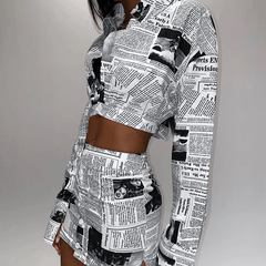 New Paper Print Vintage Jackets