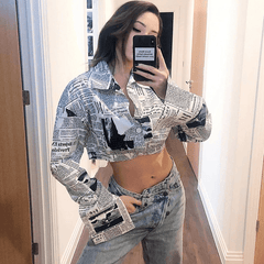 New Paper Print Vintage Jackets