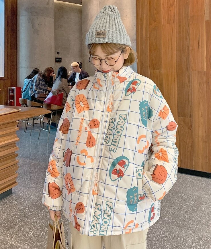 New Loose Two-Sided Bread Jacket