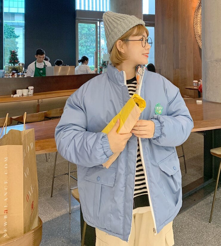 New Loose Two-Sided Bread Jacket