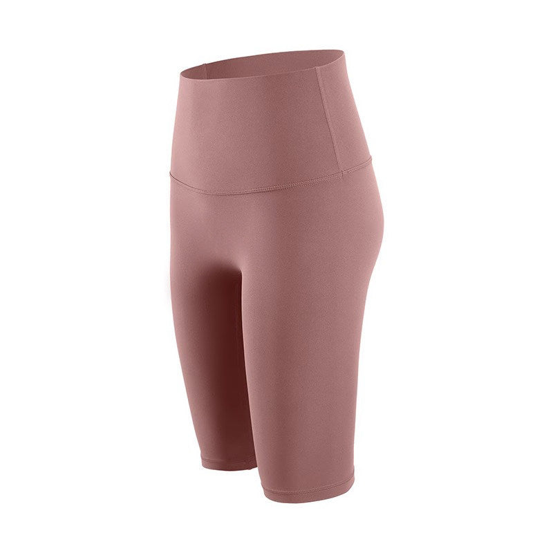 High-waisted skin-friendly breathable cropped pants