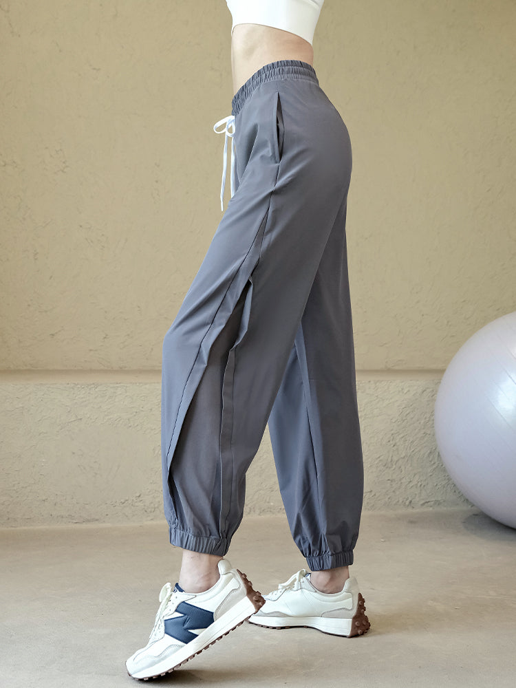 Loose Fit Joggers Quick Dry Lightweight Pants Breathable Cuffed Trousers Casual Sports Sweatpants