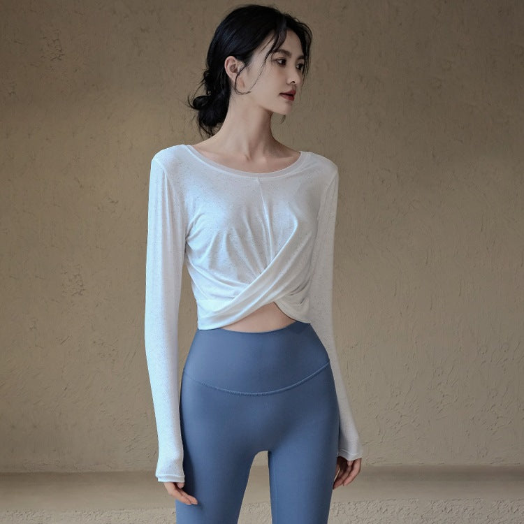 Yoga Long-Sleeve Fitness Top