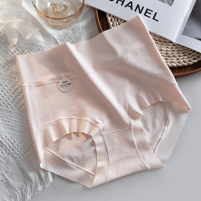 5A antibacterial high-waisted non-marking underwear
