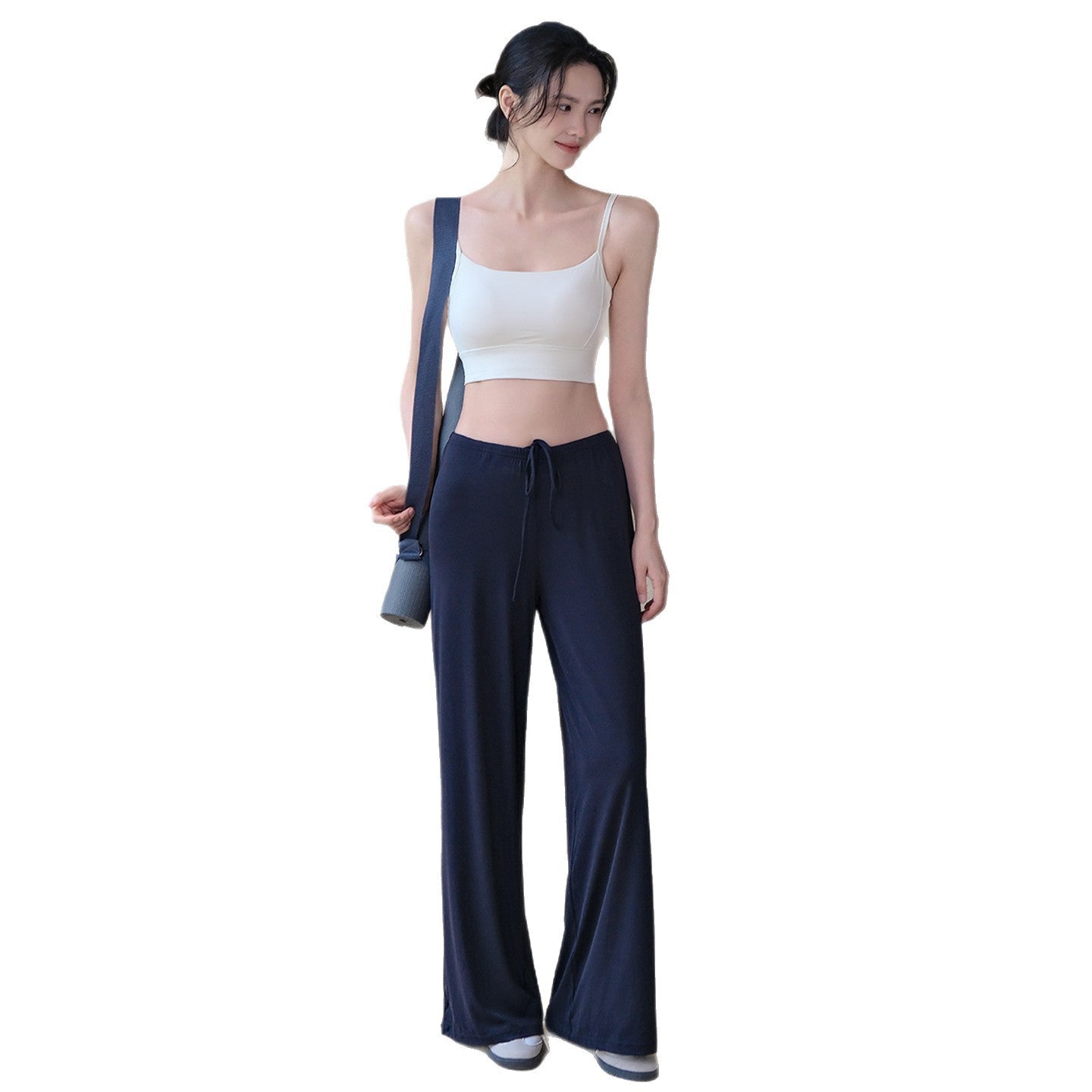 Cool, Breathable, Loose, Thin, Antibacterial, Running sports wide-leg pants