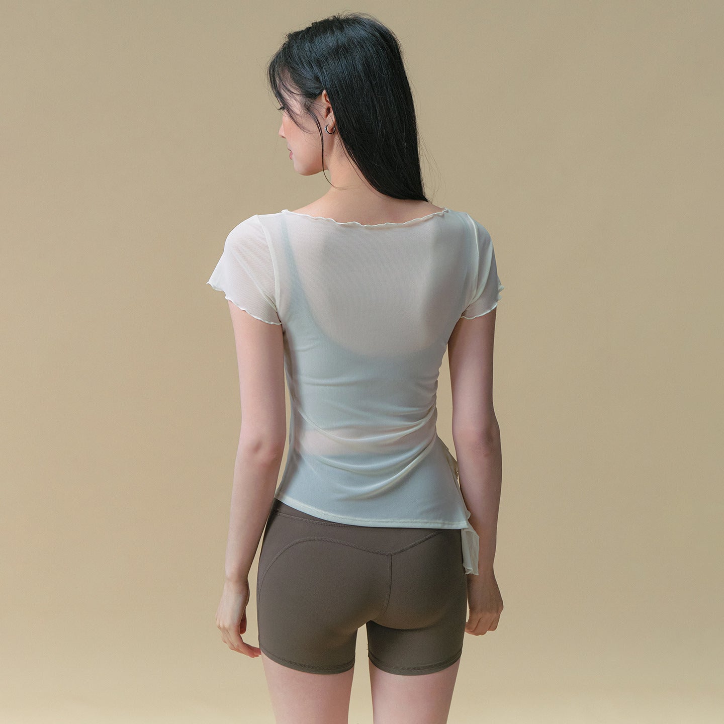 Summer thin breathable and quick-drying sports short-sleeved T-shirt