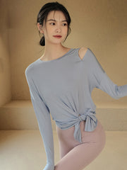 Loose and quick-drying yoga long-sleeved T-shirt