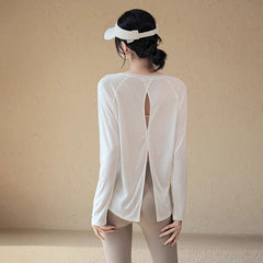 Breathable Long Sleeve Sports Top