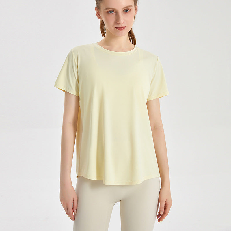 Back split short sleeve