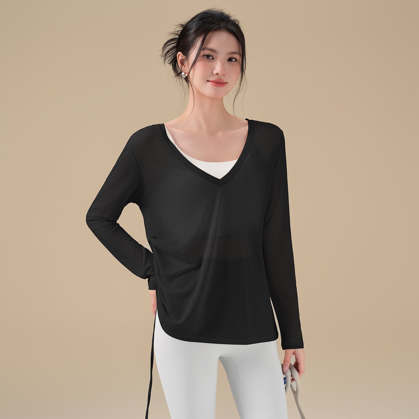 Autumn thin breathable sports cover-up