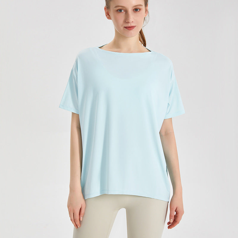 Loose fit quick-dry tee