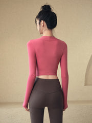Skinny long sleeves with padded chest