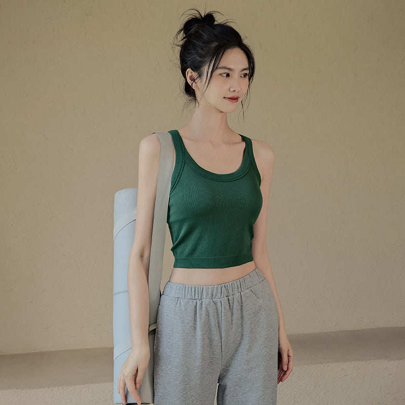 Integrated vest with chest pads
