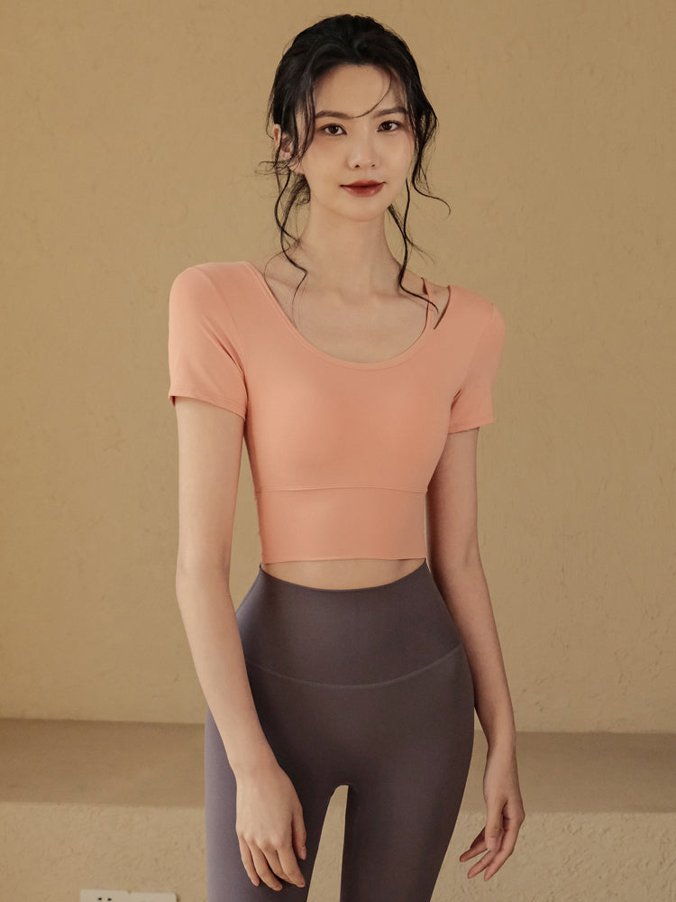Thin professional training short sleeves