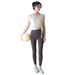 Premium camisole breathable short-sleeved set