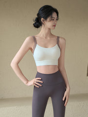 Color-Blocking Sports Bra