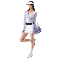 New sports long sleeve t-shirt yoga wear with chest pads