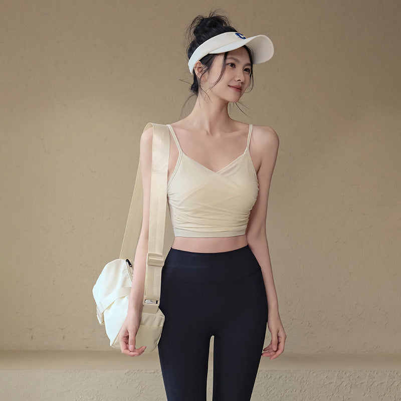 Mesh Yoga Top Vest
