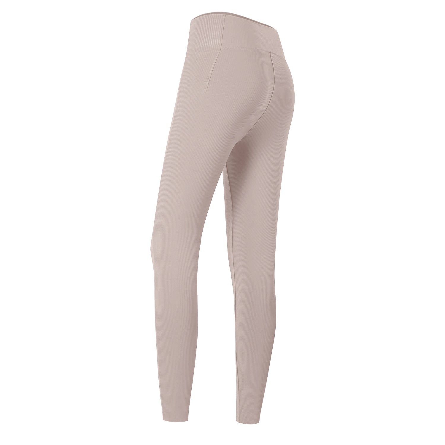 No embarrassment line high elastic peach butt thread yoga pants girl